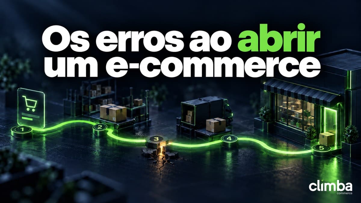Erros ao abrir um e-commerce: 5 que custam caro
