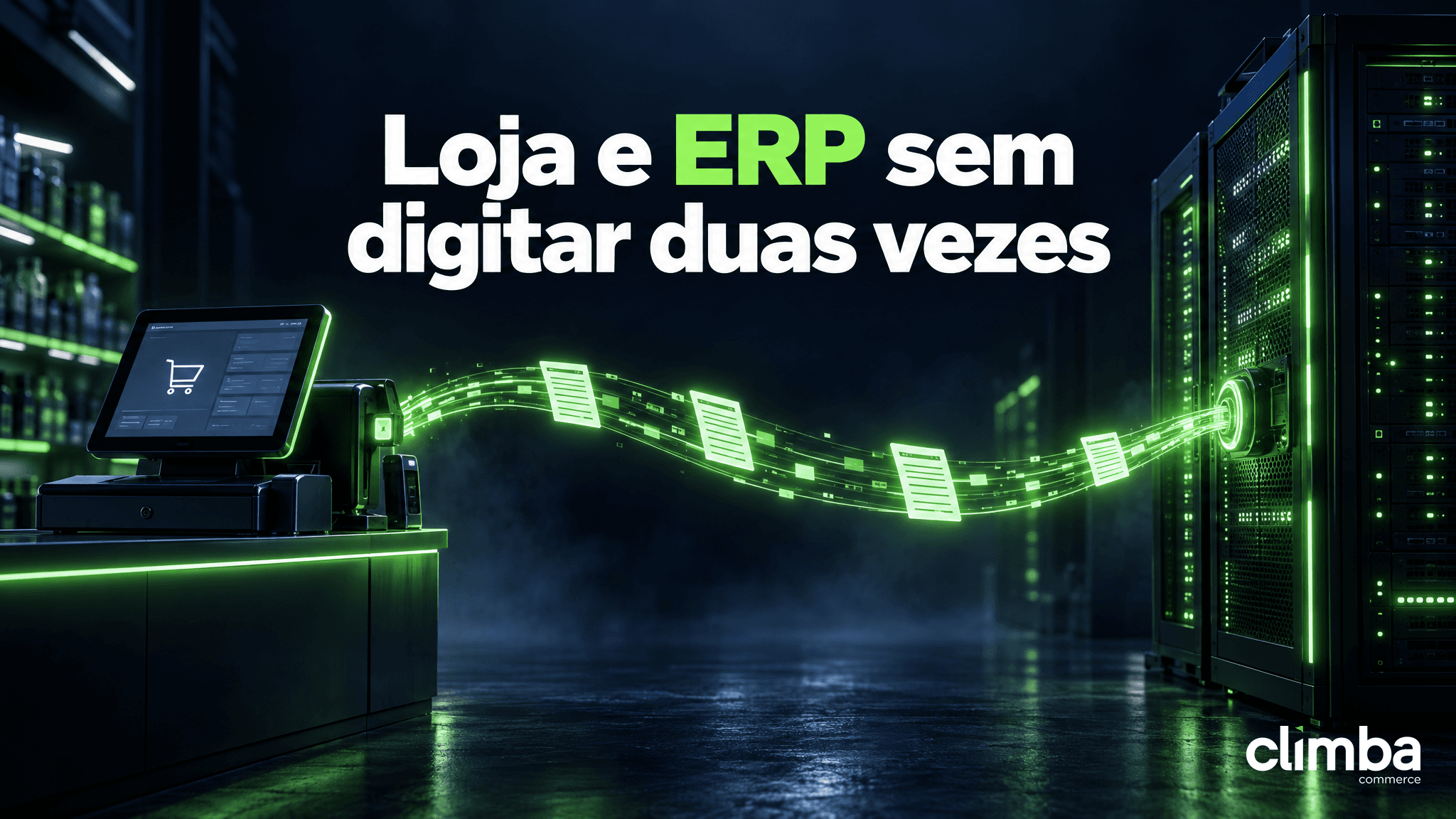 Plataforma de e-commerce com ERP integrado: o que muda na operação