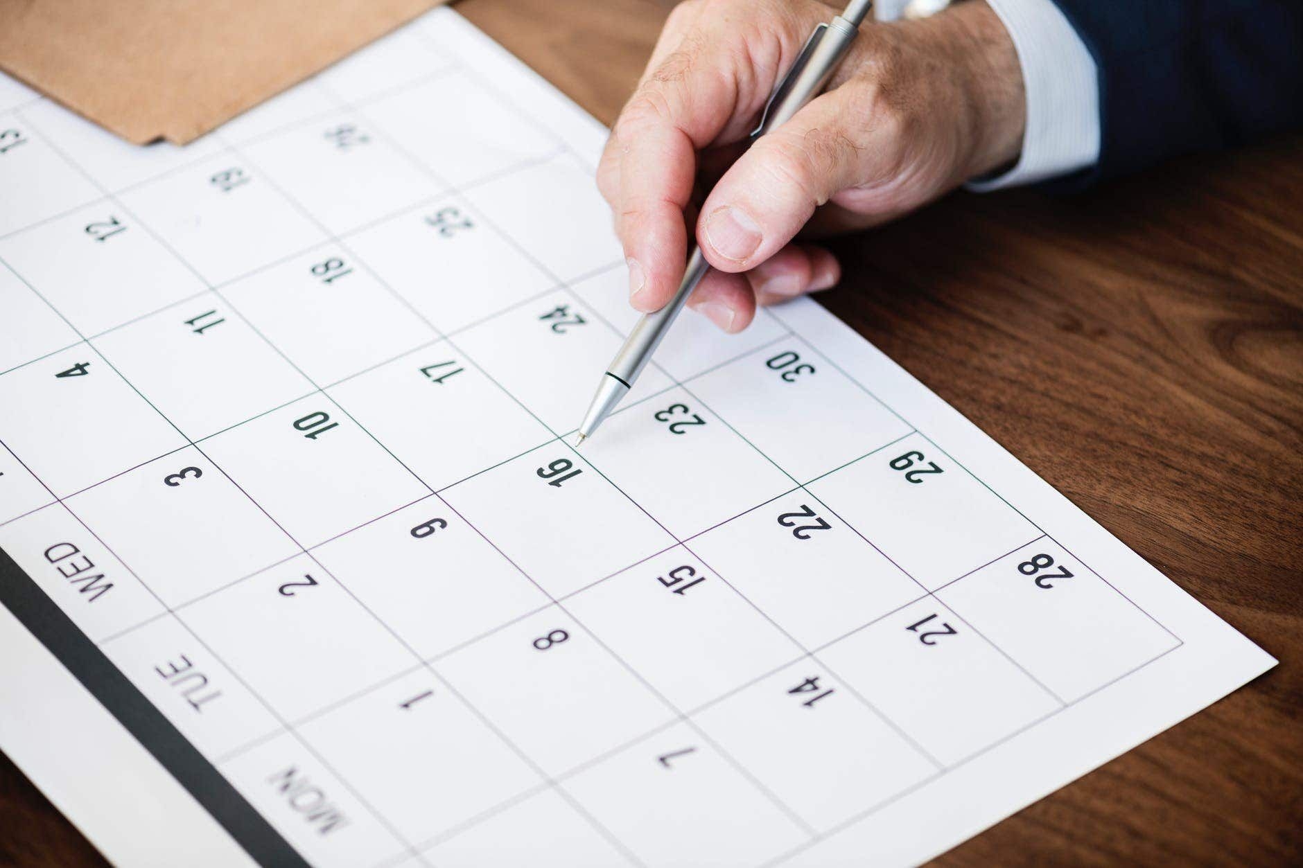 Seguir um calendário é essencial para as estratégias de seu e-commerce funcionarem
